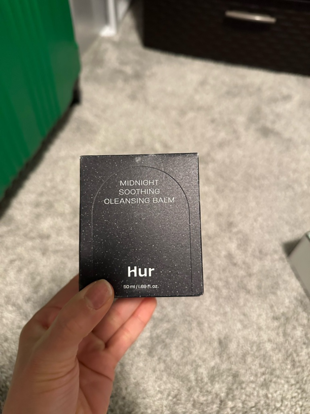 hur Midnight Soothing Cleansing Balm - Black